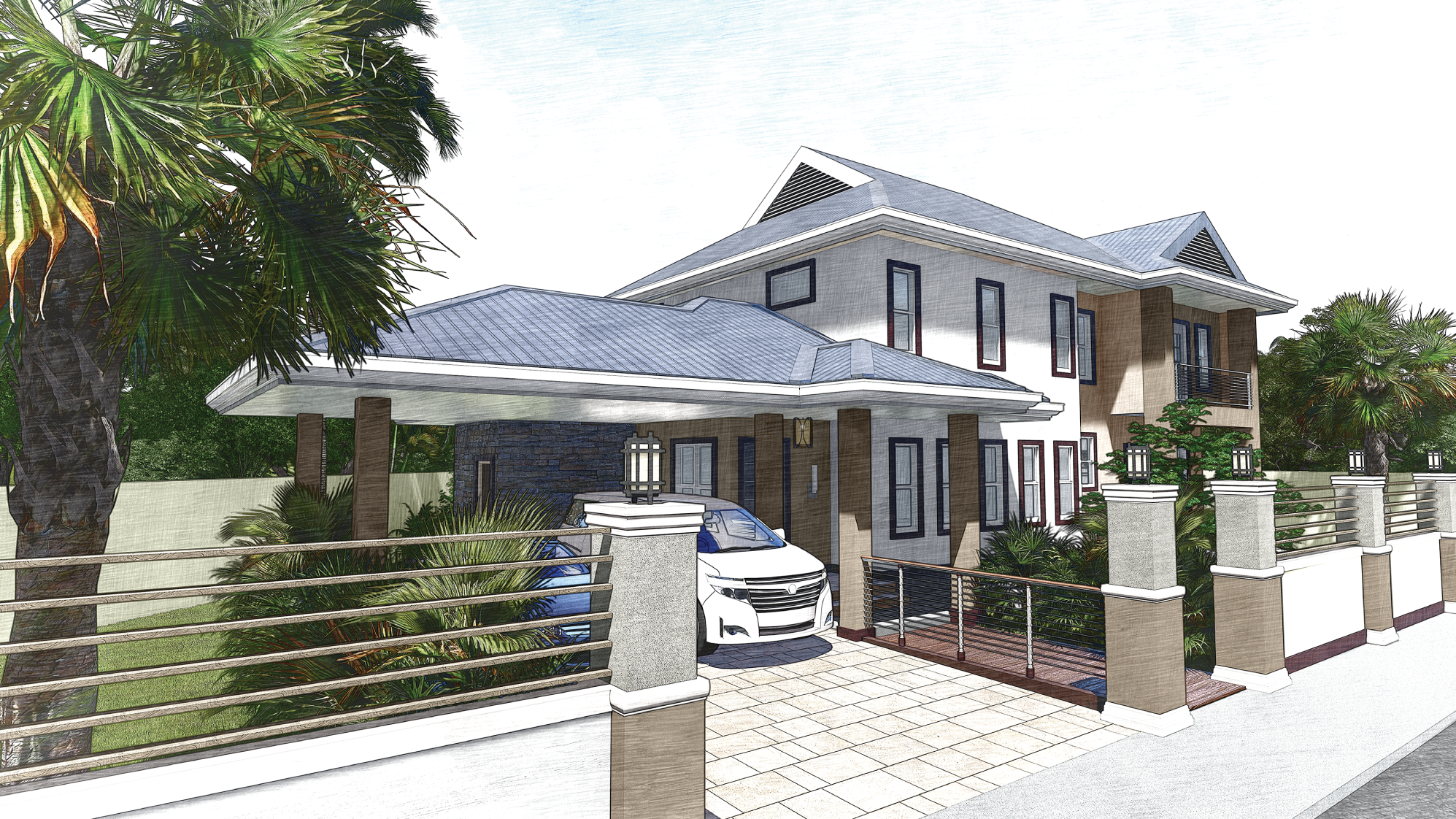 GeoDiscover Building Plan 3D Drawing 2