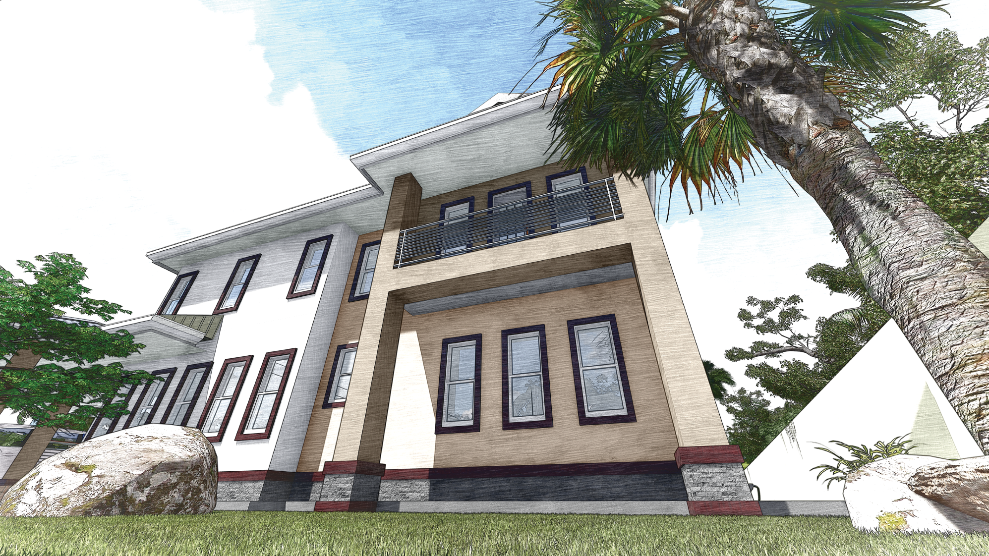 GeoDiscover Building Plan 3D Drawing 5